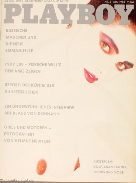Playboy Mai 1988, Playboy 1988 Mai, Playboy 5/1988, Playboy 1988/5