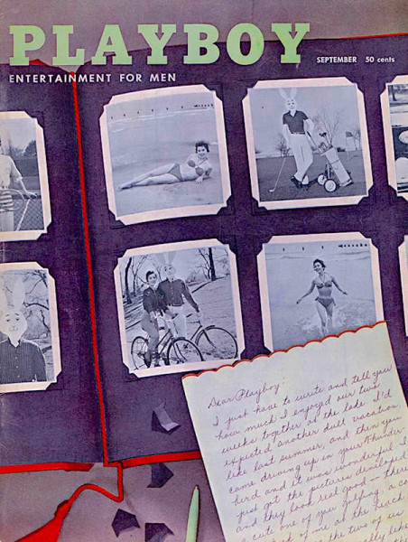 Original Playboy Zeitung 1956 September (USA) – Geschenk aus dem Geburtsmonat September 1956 – Playmate Elsa Sorensen