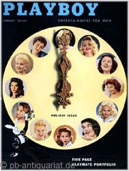 Playboy 1957 Januar Ausgabe