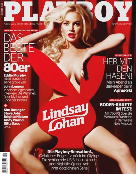 Playboy März 2012, Playboy 2012 März, Playboy 3/2012, Playboy Lindsay Lohan
