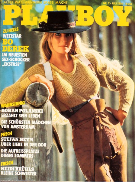 Bo Derek, Playboy Juli 1984, Playboy 1984 Juli, Playboy 7/1984, Playboy 1984/7