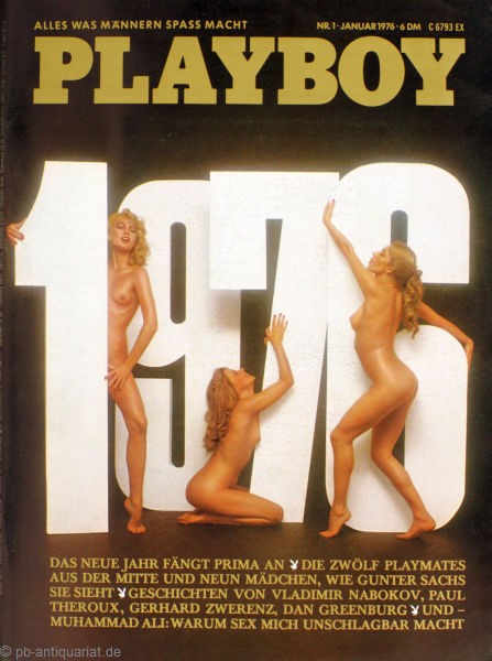 Playboy Januar 1976, Playboy 1976 Januar, Playboy 1/1976, Playboy 1976/1