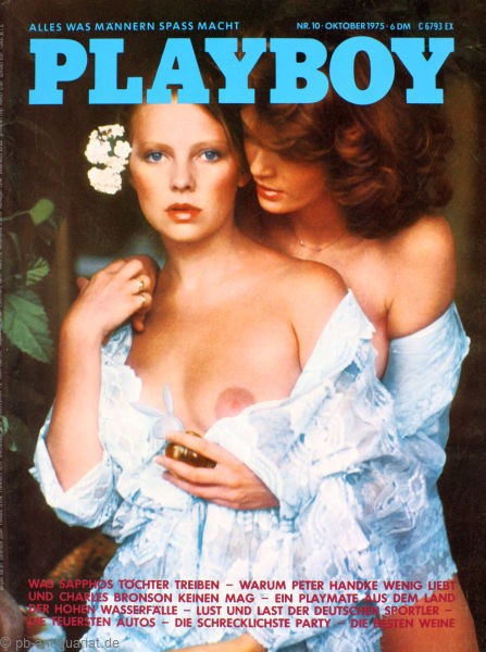 Playboy Zeitung 1975, Playboy 1975 Oktober, Playboy 10/1975, Playboy 1975/10
