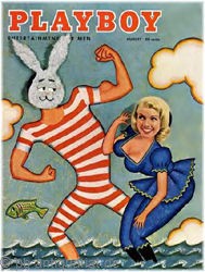 Playboy 1957 August Ausgabe